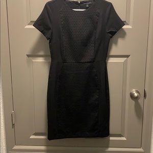 Banana Republic Seamed Clip Dot dress
